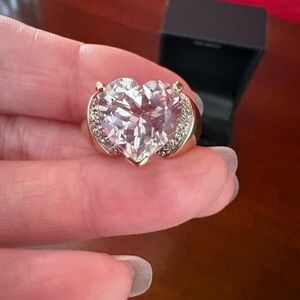 Vintage Estate Morganite Ring